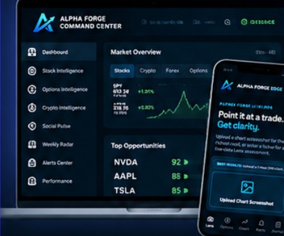 Alpha Forge Command Center and Edge App